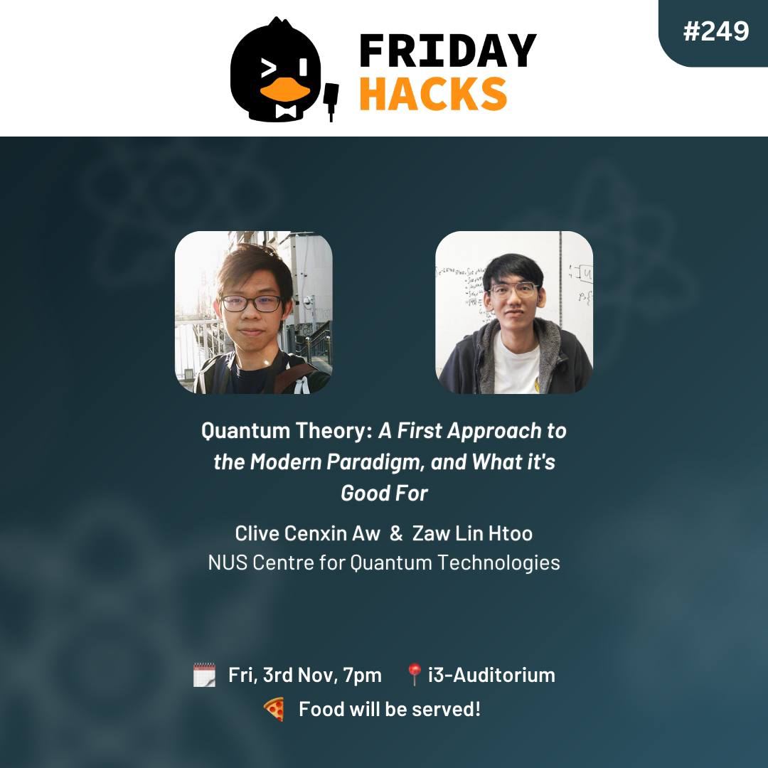 Friday Hacks #249 Poster